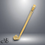 Load image into Gallery viewer, 14K Yellow Gold 3-D Single Golf Club with Ball Charm with Chain Options
