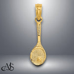 Load image into Gallery viewer, 14K Yellow Gold Solid Polished Framed Gymnast Pendant with Necklace Chain Options
