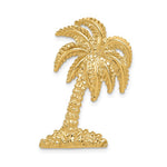 Load image into Gallery viewer, 14K Yellow Gold Palm Tree Slide with Necklace Chain Options
