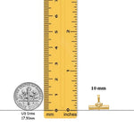 Load image into Gallery viewer, 14K Yellow Gold or White Gold 3D Hollow Polished DIPLOMA Pendant with Necklace Chain Options

