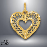 Load image into Gallery viewer, 14K Yellow Gold Polished Heart Pendant with Necklace Chain Options
