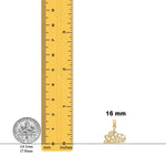 Load image into Gallery viewer, 14K Yellow Gold #1 SISTER Pendant with Necklace Chain Options
