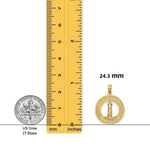 Load image into Gallery viewer, 14K Yellow Gold BOOTHBAY HARBOR Lighthouse Charm with Necklace Chain Options
