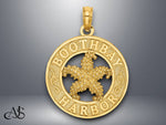 Load image into Gallery viewer, 14K Yellow Gold BOOTHBAY HARBOR Starfish Charm with Necklace Chain Options
