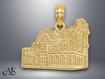 Load image into Gallery viewer, 14K Yellow Gold The Abby - cape may, NJ Charm with Necklace Chain Options
