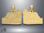 Load image into Gallery viewer, 14K Yellow Gold The Abby - cape may, NJ Charm with Necklace Chain Options
