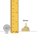 Load image into Gallery viewer, 14K Yellow Gold The queen victoria - cape may, NJ Charm with Necklace Chain Options
