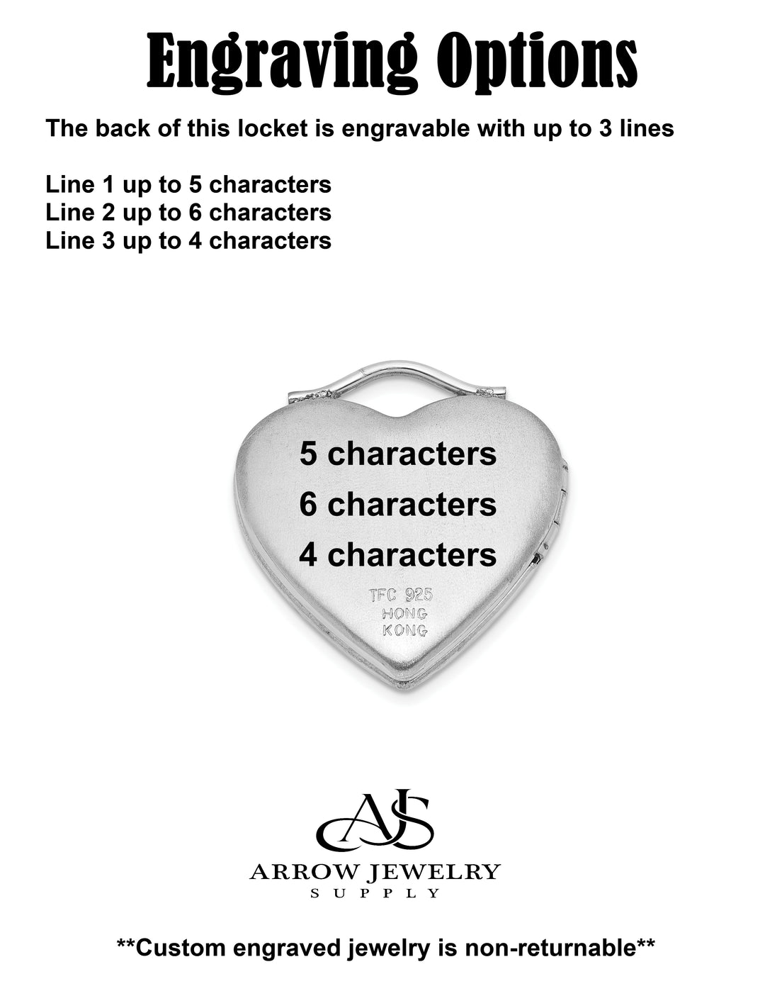Sterling Silver Always On My Mind Forever In My Heart Locket | Build Your Locket Necklace with Engraving, Photo insertions, and Chain Options