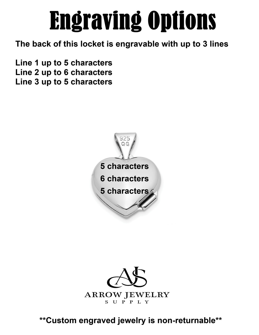 Sterling Silver Floral Mom Heart Locket | Build Your Locket Necklace with Engraving, Photo insertions, and Chain Options