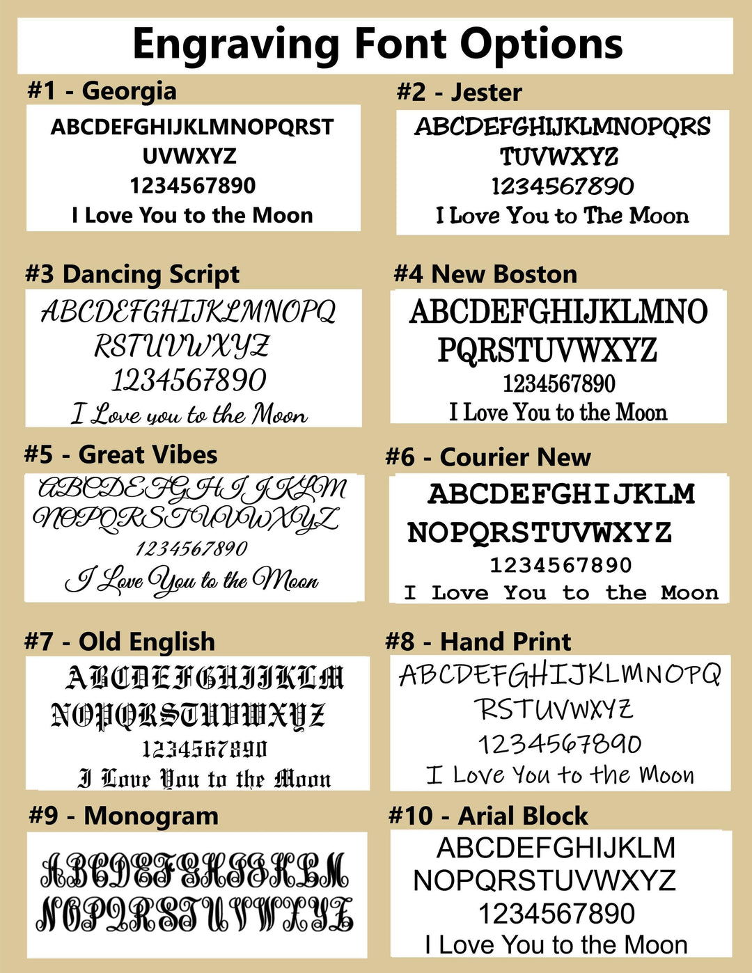 14K Solid Yellow Gold Engravable Silhouette Charm Pendant