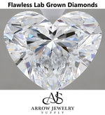 Load image into Gallery viewer, Flawless Heart Lab Grown Diamond: D-H Color, 1-5 Carat
