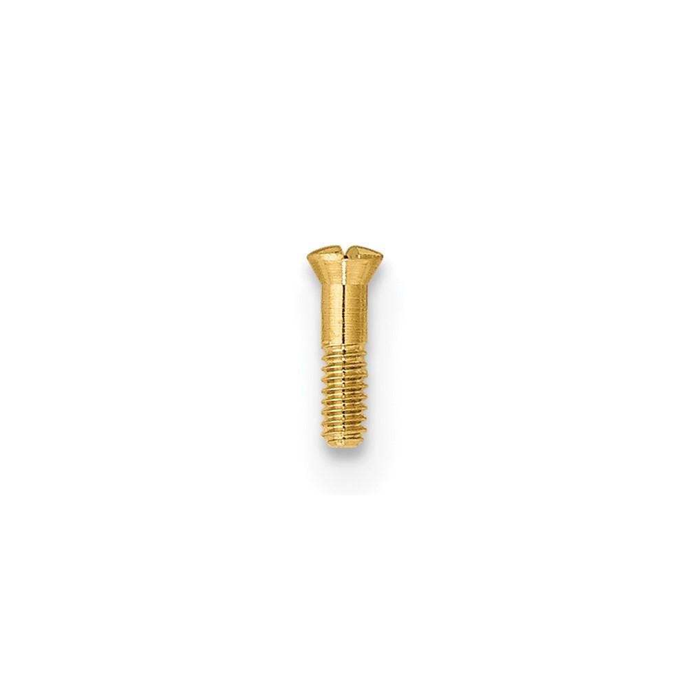Gold Screw Replacement for Screw-top Coin Bezels - Pkg of 6