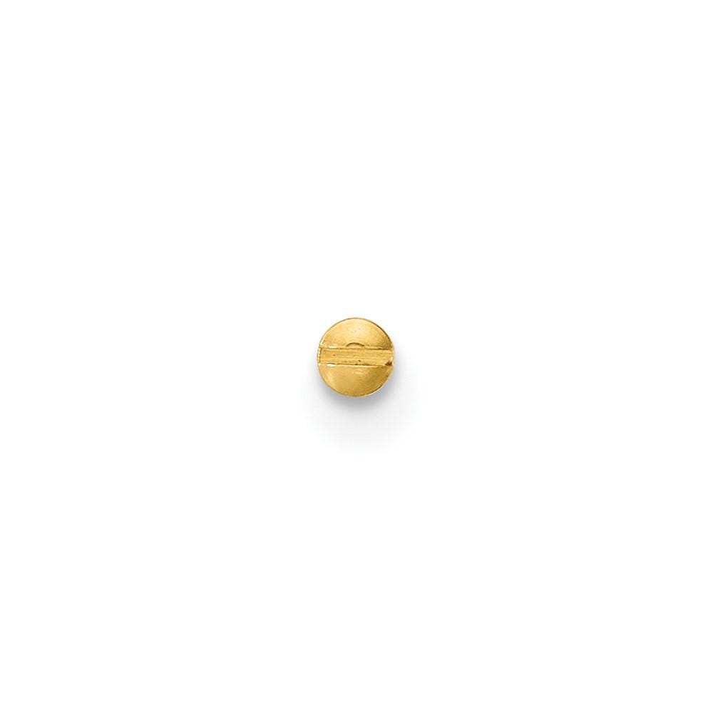 Gold Screw Replacement for Screw-top Coin Bezels - Pkg of 6