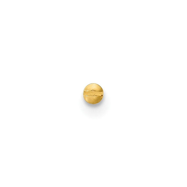 Gold Screw Replacement for Screw-top Coin Bezels - Pkg of 6