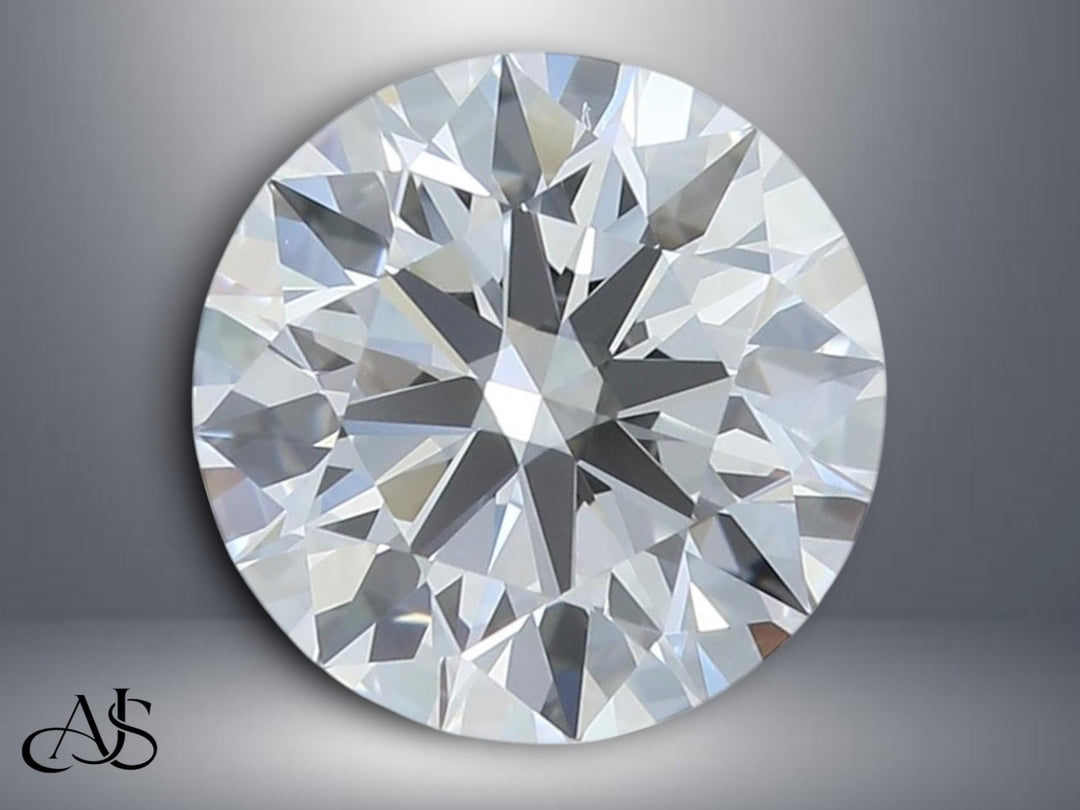 4 Carat Round Lab Grown Diamond: IGI Certified, Ideal Cut