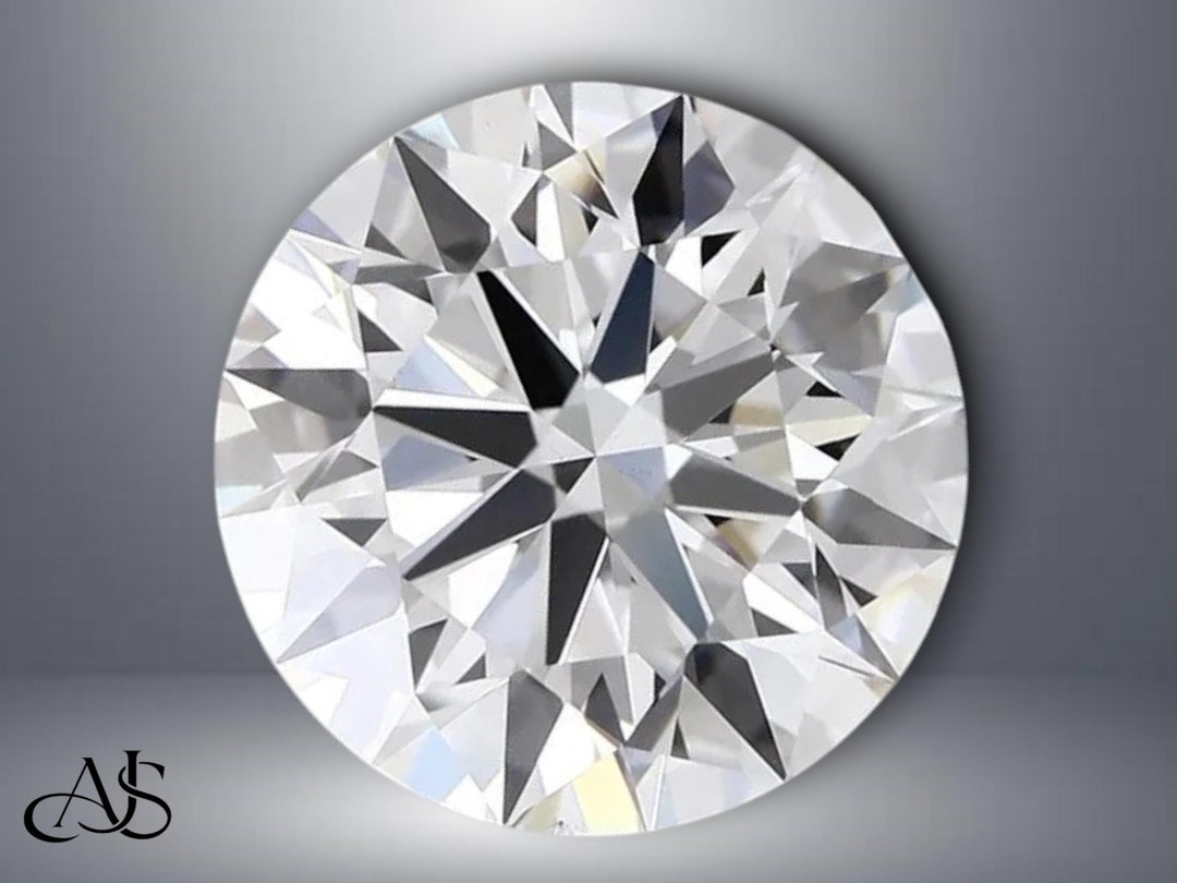 4 Carat Round Lab Grown Diamond: IGI Certified, Ideal Cut