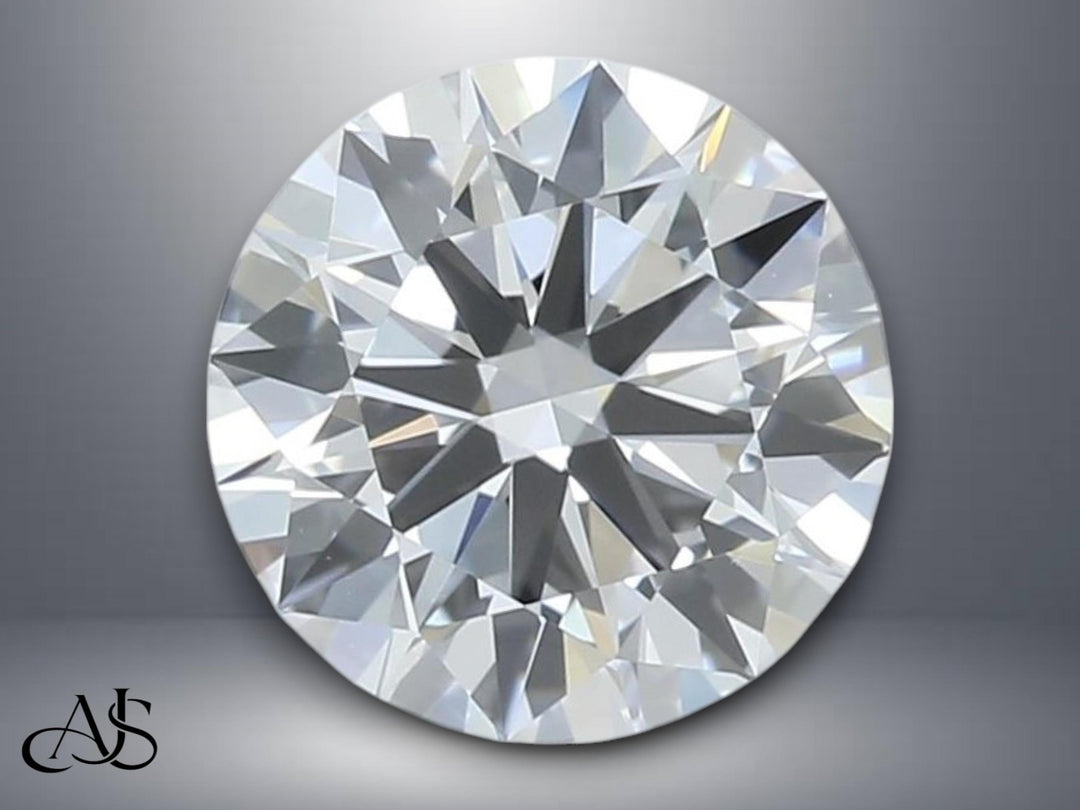 2.50 Carat Round Lab Grown Diamond: IGI Certified Flawless (IF, VVS)
