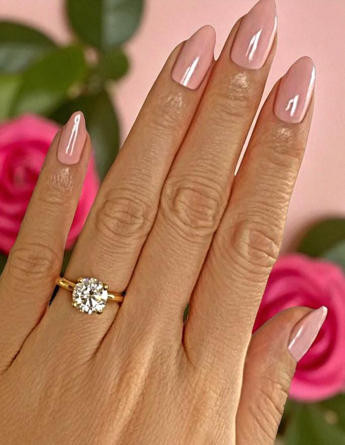 IGI Certified VVS1-VVS2 D Lab Grown Round Diamond Solitaire Engagement Ring: 14K, 18K, or Platinum