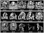 Load image into Gallery viewer, Custom Afghan Hound Black Slate Coasters - 4x4 Square or Round, 75 Unique Images, Personalized Designs
