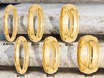 Load image into Gallery viewer, 14K Solid Yellow Gold Wedding Band: Half Round Comfort Fit
