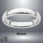 Load image into Gallery viewer, Solid 950 Platinum Wedding Band Ring: Comfort Fit, Free Engraving
