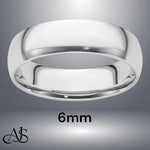 Load image into Gallery viewer, Solid 950 Platinum Wedding Band Ring: Comfort Fit, Free Engraving
