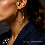 Load image into Gallery viewer, Gold Polished Classic Tube Hinged Wire Hoop Earrings 14K Yelllow White and Rose Gold - Lightweight Thin 2.5mm
