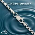 Load image into Gallery viewer, Sterling Silver Box Chain Necklace and Bracelets
