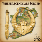 Load image into Gallery viewer, 14K Yellow and White Gold Diamond-cut Finish Claddagh Hoop Earrings
