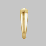 Load image into Gallery viewer, Tapered Snap On Bail with ring in 10K/14K/18K Yellow White Rose Gold, Sterling Silver and Platinum - Jewelry Findings
