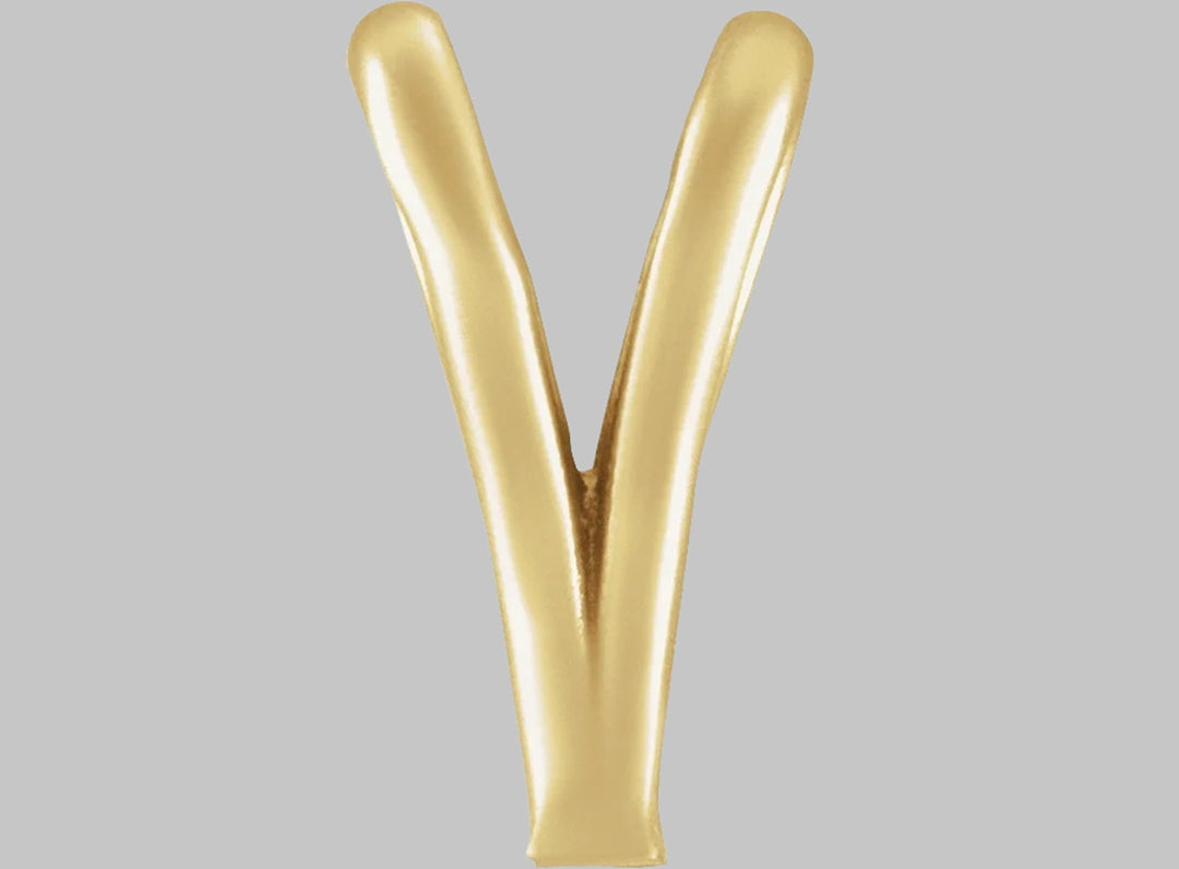 Rabbit Ear Bail Semi-Polished Finish in 10K/14K/18K Yellow White Rose Gold, Sterling Silver and Platinum - Jewelry Findings