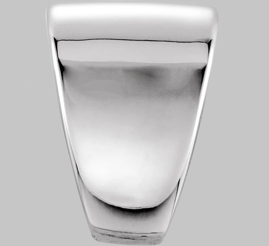 Tapered Bail in 10K/14K/18K Yellow White Rose Gold, Sterling Silver and Platinum - Jewelry Findings