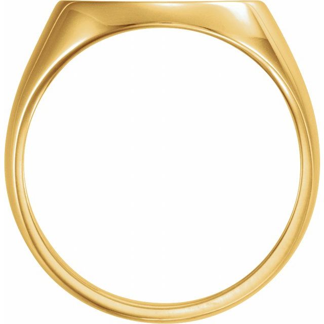 Mens Coin Ring Mounting 10K 14K Yellow White Gold, Platinum and Sterling Silver in 13mm and 13.9mm Coin Size
