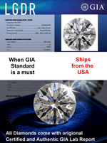 Load image into Gallery viewer, GIA Certified Lab Grown Loose Diamonds in D-E Color, VVS1-VS1 Clarity sizes 1-10 Carat for  Engagement Ring, Earring, Pendants &amp; Necklace
