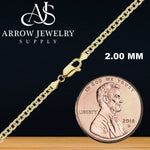 Load image into Gallery viewer, 18K Yellow Solid Gold Medium Round Cable Bracelet
