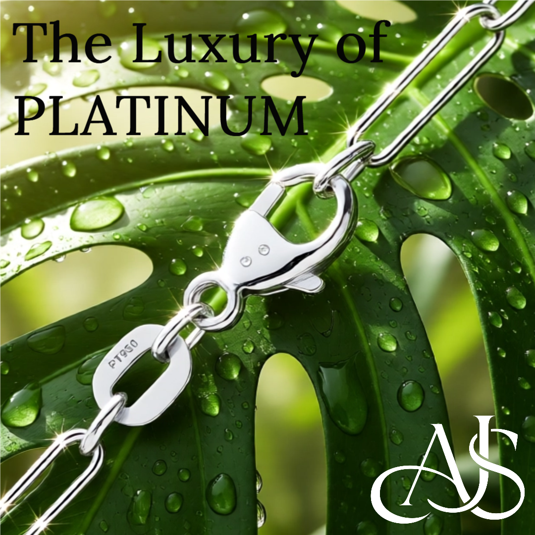 Solid 950 Platinum Paperclip Cable Link Bracelet