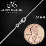 Load image into Gallery viewer, Solid 950 Platinum Round Wheat Chain Bracelet Made in any Length
