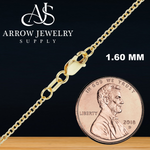 Load image into Gallery viewer, Solid 14K Yellow Gold Medium Round Cable Link Custom Length Chain Necklace
