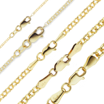 Load image into Gallery viewer, Solid 14K Yellow Gold Round Rolo Link Chain Necklace Made in any Custom Length
