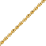 Load image into Gallery viewer, Solid 14K Yellow Gold Handmade Custom Length Lightweight Rope Chain Necklace
