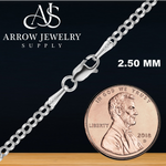 Load image into Gallery viewer, Solid 14K White Gold Round Rolo Link Chain Necklace Made in any Custom Length

