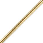 Load image into Gallery viewer, 14K Yellow Gold Round Snake Chain Bracelet Solid Gold Not Plated

