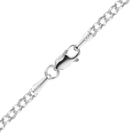 Load image into Gallery viewer, 14K White Gold Round Rolo Link Chain Bracelet Solid Gold Classic Link
