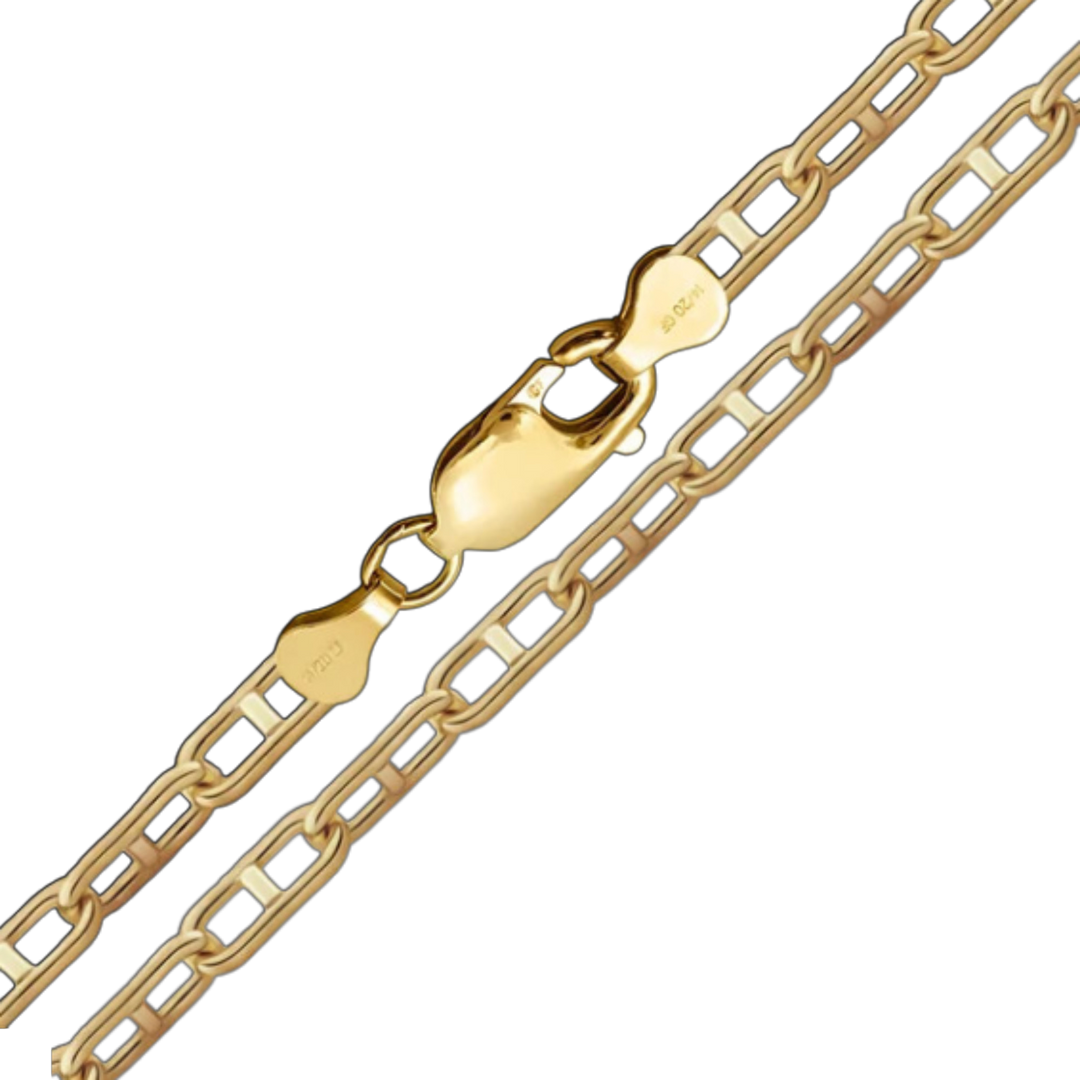 14K Gold-filled Anchor Link Chain Necklace