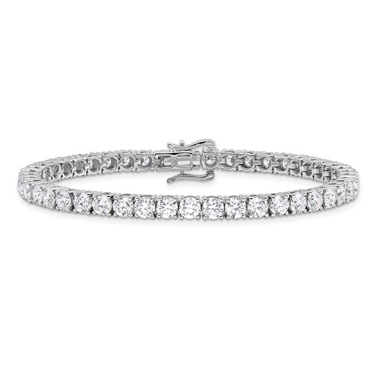 Diamond Tennis Bracelet 14K Gold Lab Grown VS+ F+ 2-17 Carats , 5-8" Lengths