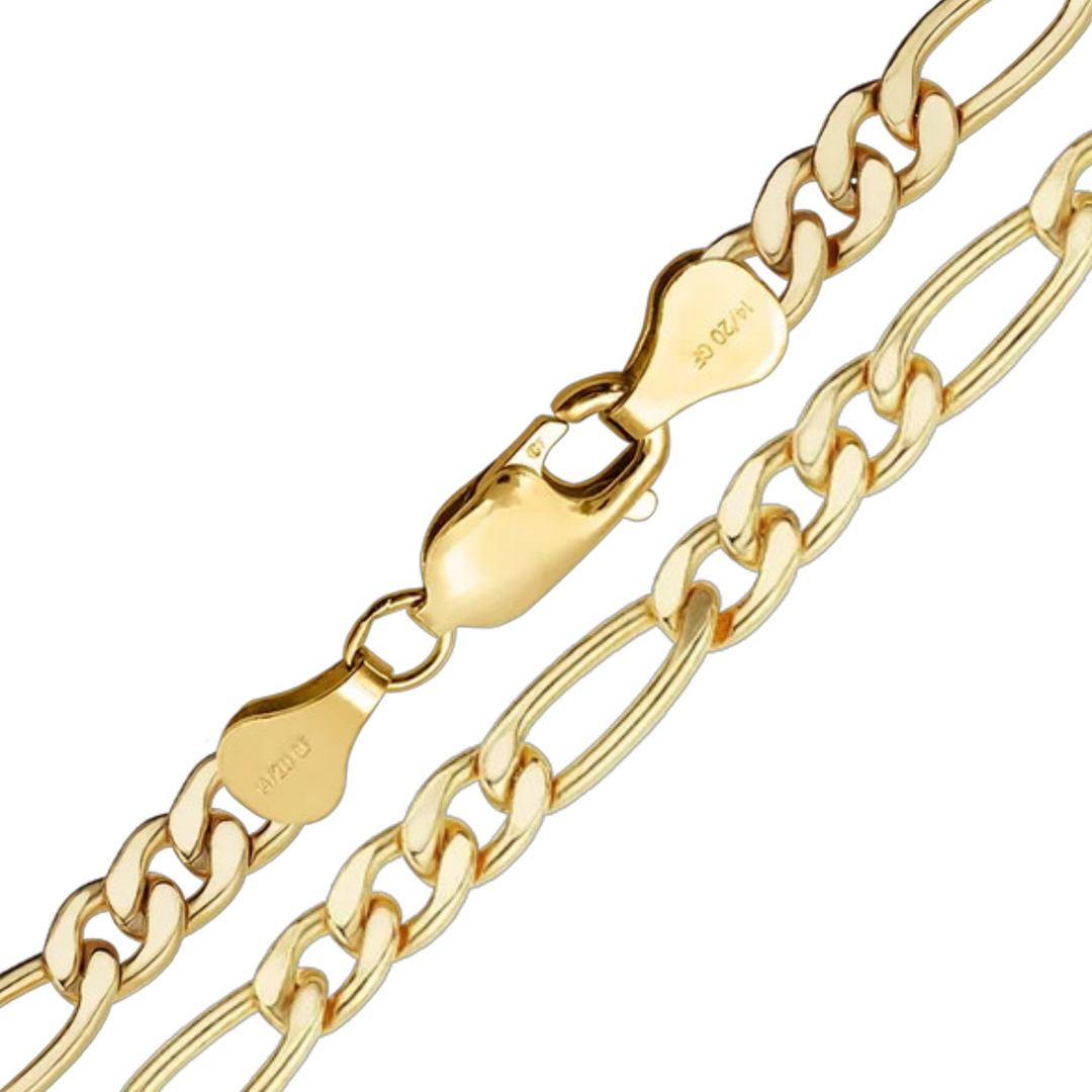 14K Gold-filled Classic Figaro Link Chain Necklace