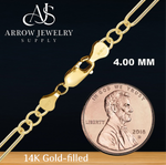 Load image into Gallery viewer, 14K Gold-filled Paperclip &amp; Cable Link Chain Necklace
