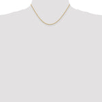 Load image into Gallery viewer, Leslies 14K Yellow Gold 1.5mm Diamond Cut Rope Chain Necklace  Length 16'' inches
