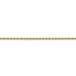 Load image into Gallery viewer, Leslies 14K Yellow Gold 1.75mm Diamond Cut Rope Chain Necklace  Length 16'' inches
