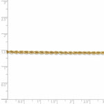 Load image into Gallery viewer, Leslies 14K Yellow Gold 2.5mm Diamond Cut Rope Chain Necklace  Length 30'' inches
